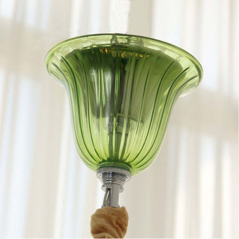Silva Retro Lampadari Metallo Vetro Sala da Pranzo Soggiorno