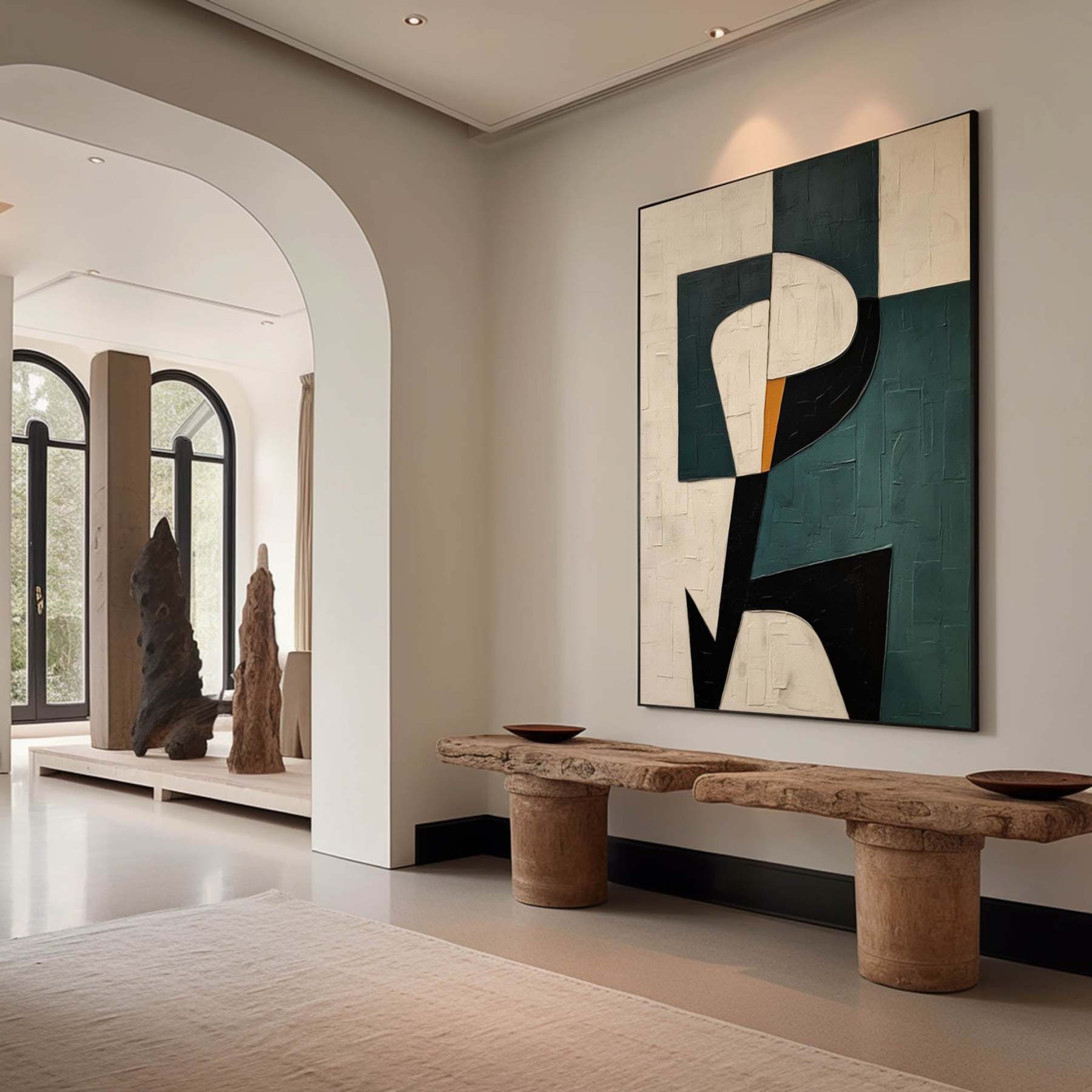 Wabi-Sabi Arte Minimalista #MS006