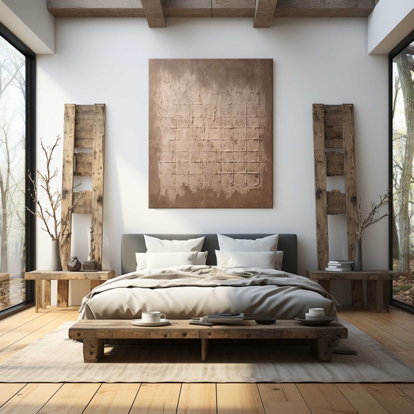 Wabi-Sabi Arte in Gesso #MS044