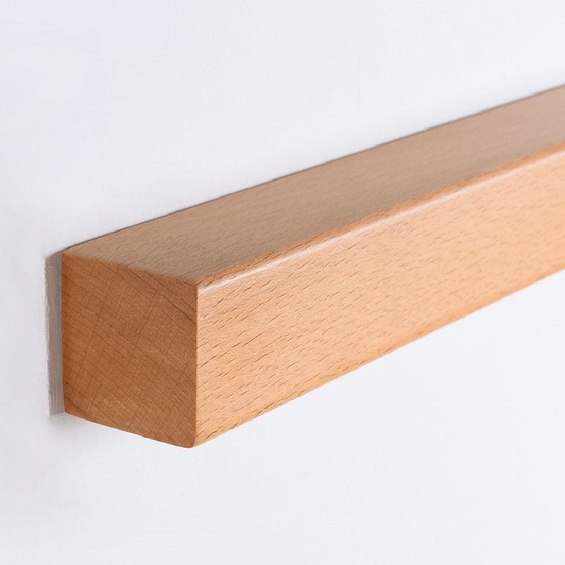 Ozawa Naturale Legno Lineare Applique Specchio Anteriore Soggiorno