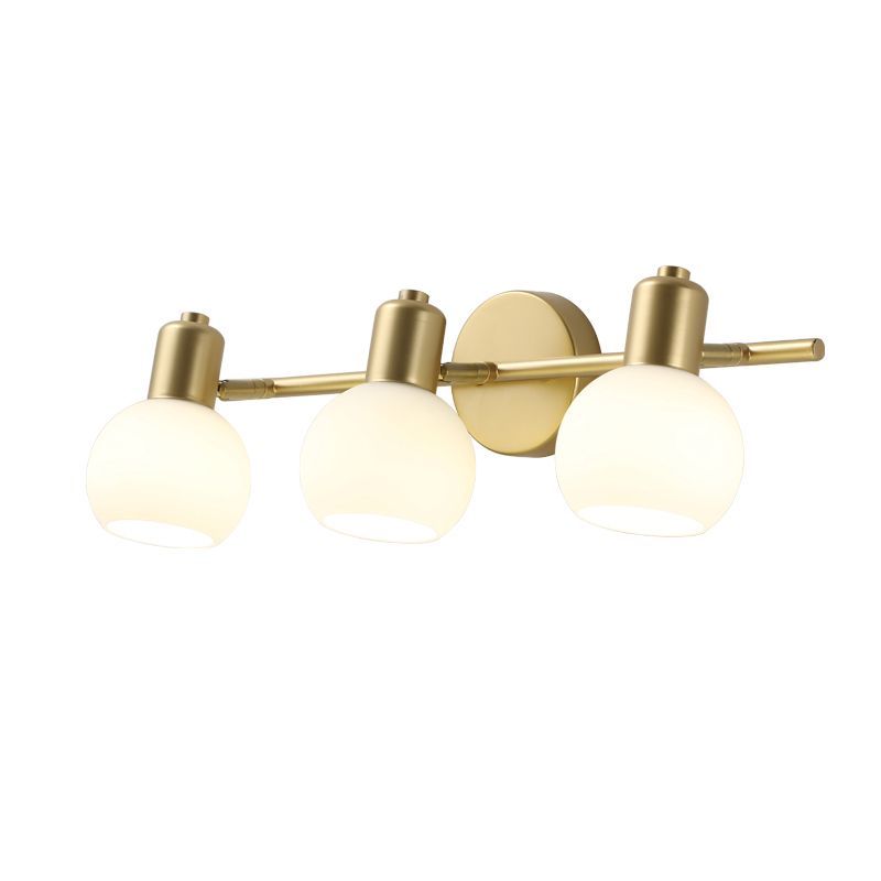 Valentina Oro Globo Lampade da Specchi Metallo/Vetro