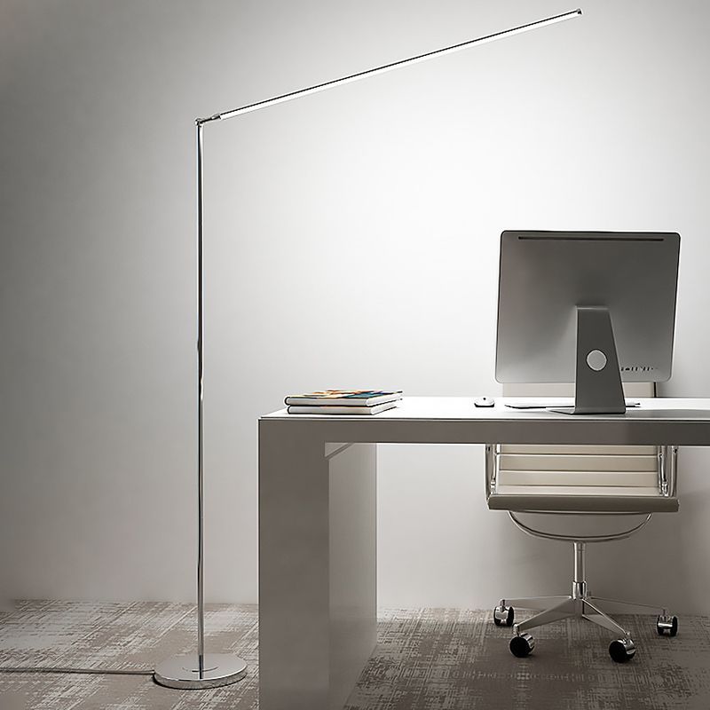 Edge Minimalista Arc LED Lampade da Terra Metallo/Acrilico Soggiorno
