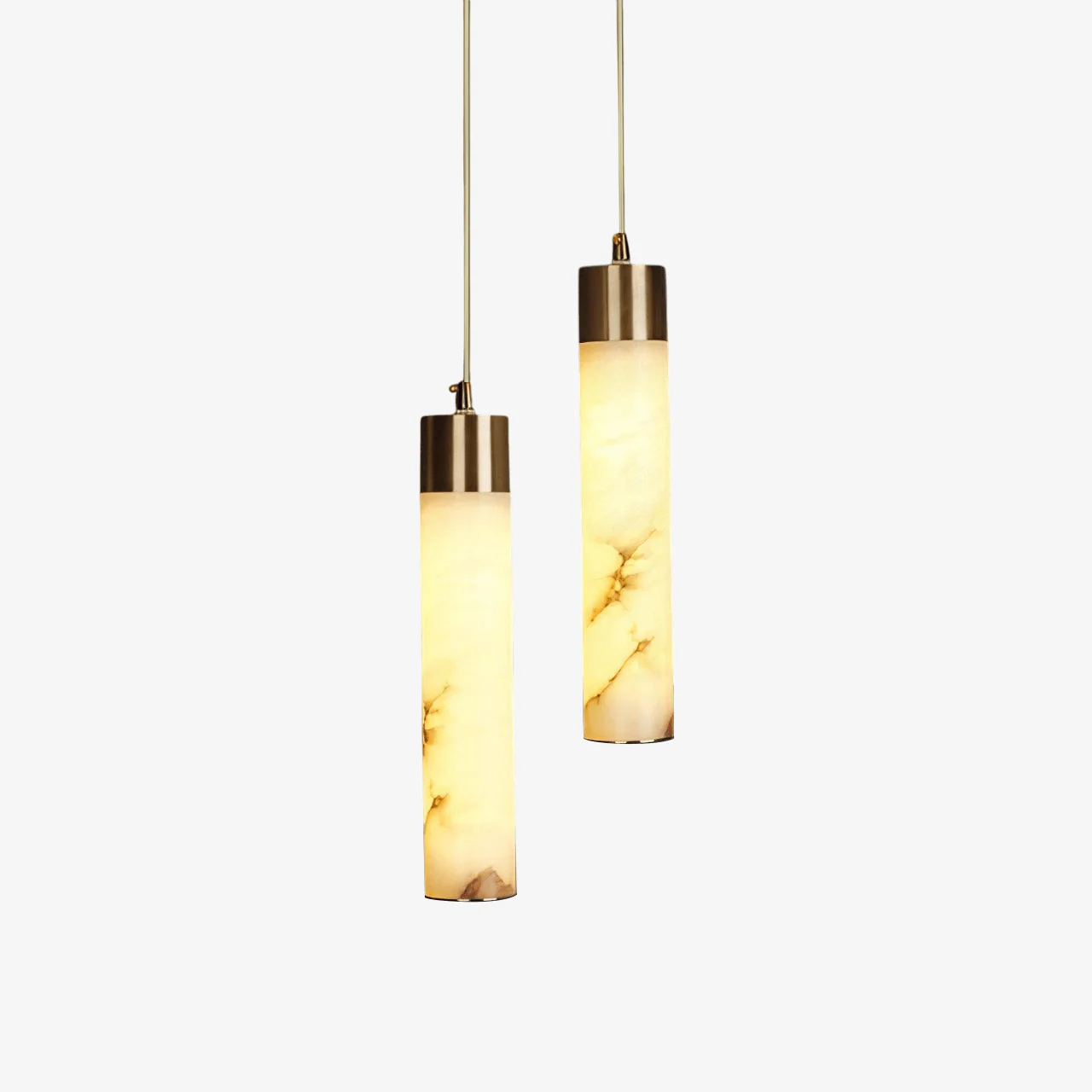 Hailie Modern Brass Resin Pendant Light Living Room Bedroom Bathroom