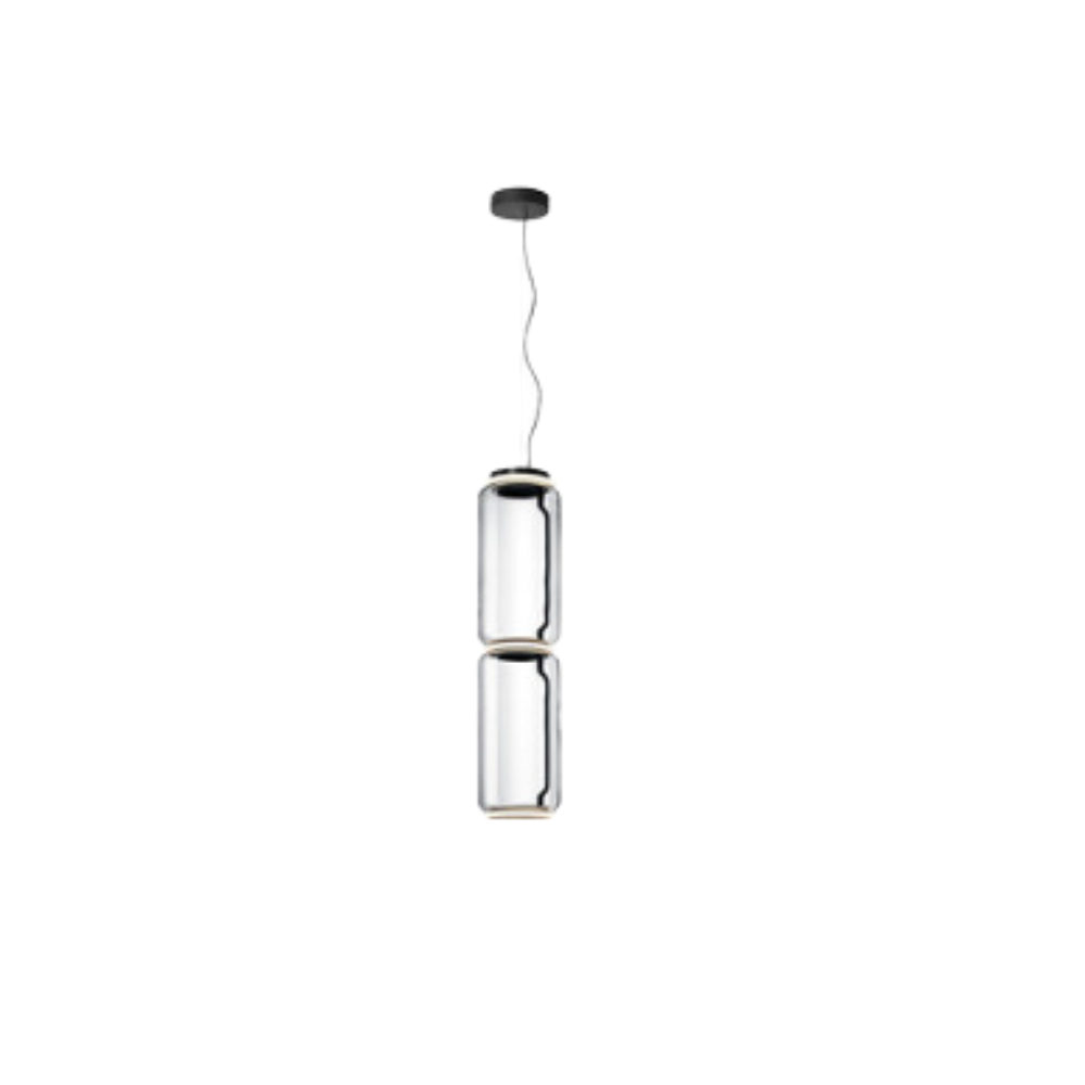 Hailie Minimalista LED Combinazione Lampade a Sospensione Metallo Vetro Nero Soggiorno/Camera da Letto