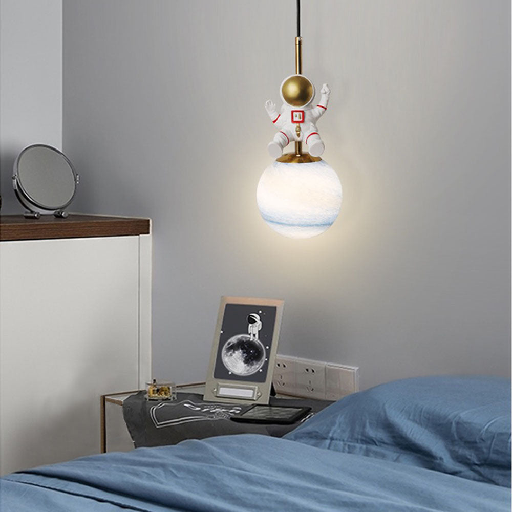 Minori Design Luna Metallo Acrilico Lampade a Sospensione Oro