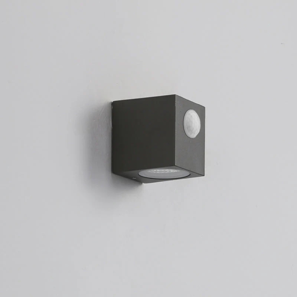Orr Moderne LED Lampade da Esterno Metallo Nero Quadrato Minimalista