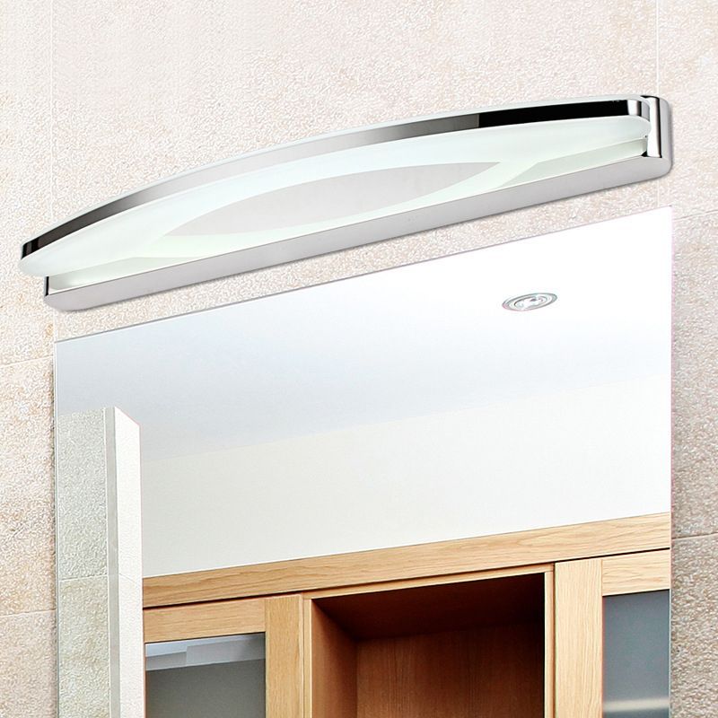 Leigh Applique Cromo Ovale Camera da Letto/Bagno Minimalista