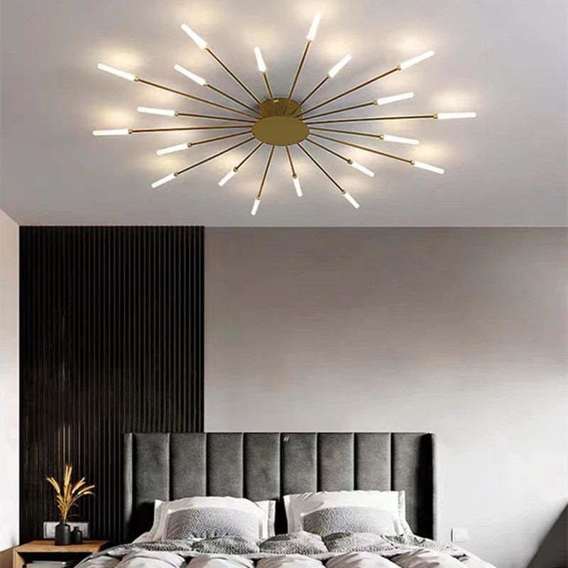 Lowry Moderni LED Montaggio Incasso Plafoniere Fuochi Artificiali Nere/Ore Soggiorno/Camera da Letto