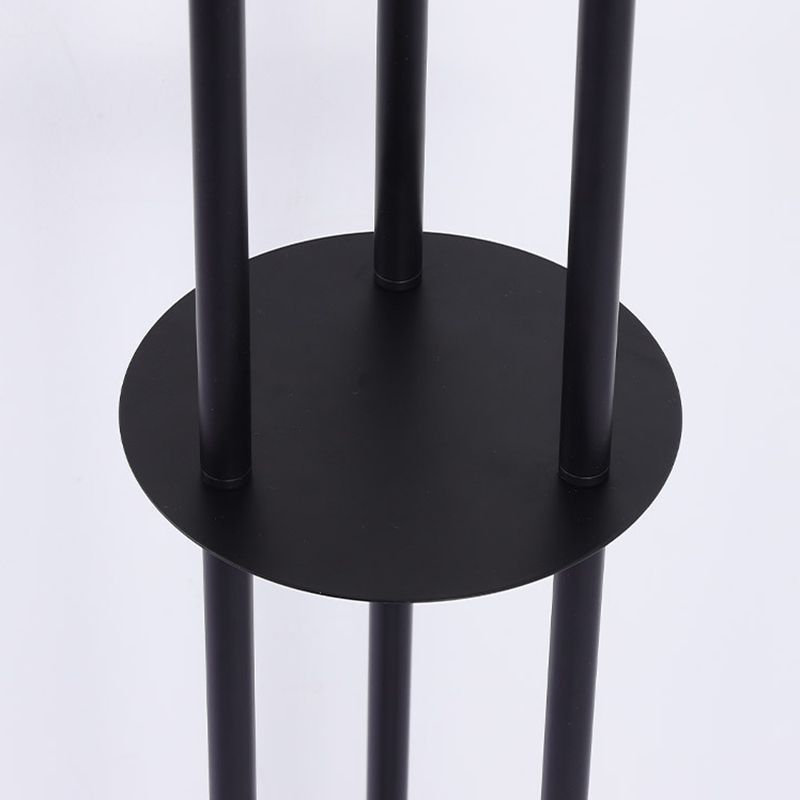 Eryn Minimalismo LED Lineare Lampade da Terra Nero Metallo Acrilico Soggiorno/Camera da Letto/Sala Studio