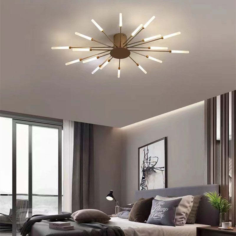 Lowry Moderni LED Montaggio Incasso Plafoniere Fuochi Artificiali Nere/Ore Soggiorno/Camera da Letto