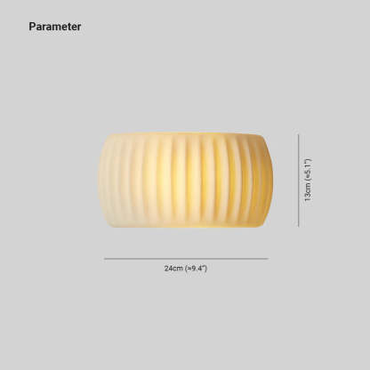 Hailie Nordico LED Resina Metallo Applique Soggiorno