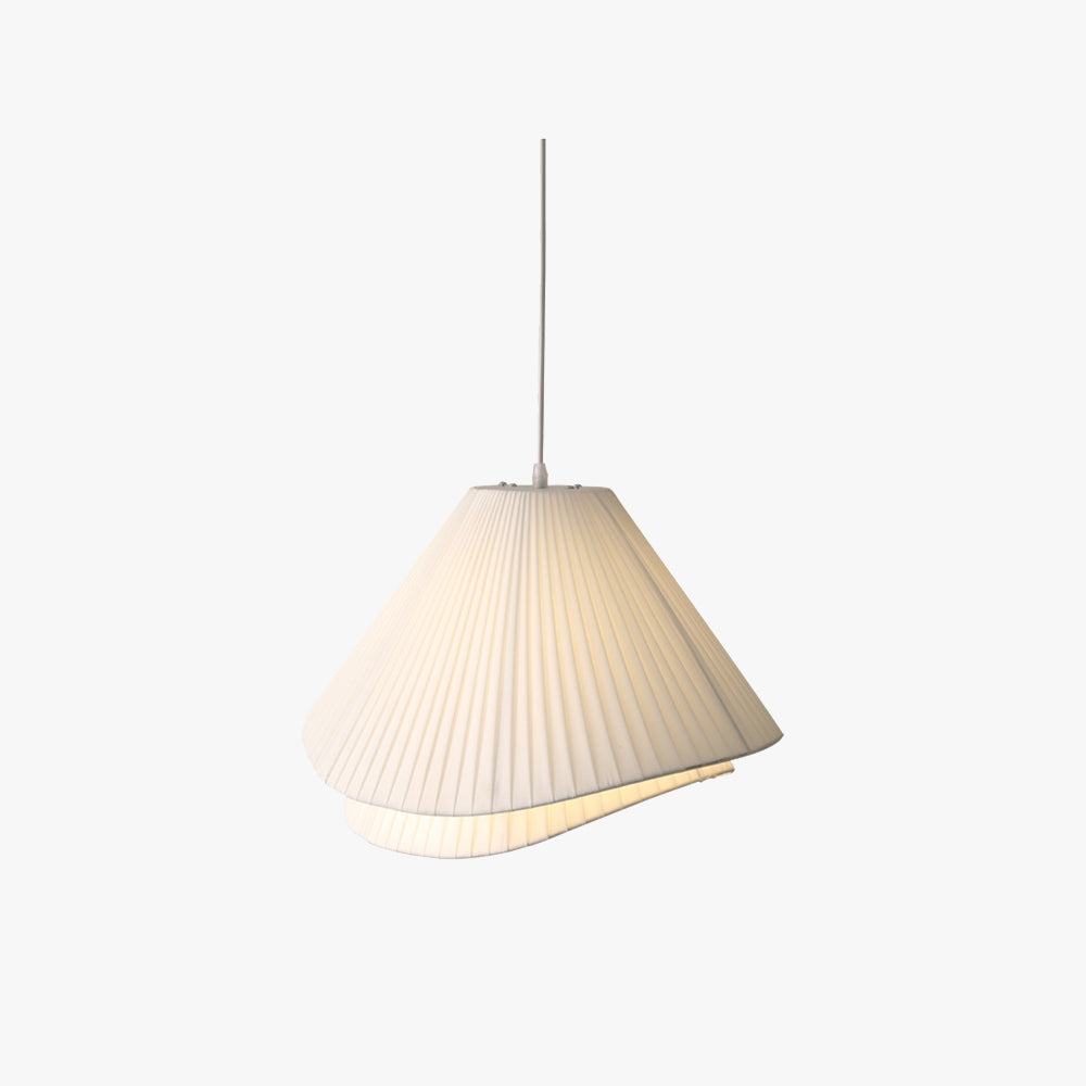 Renée Minimalista LED Doppio Strato Lampade a Sospensione Tessuto LED Bianco Soggiorno/Camera da Letto