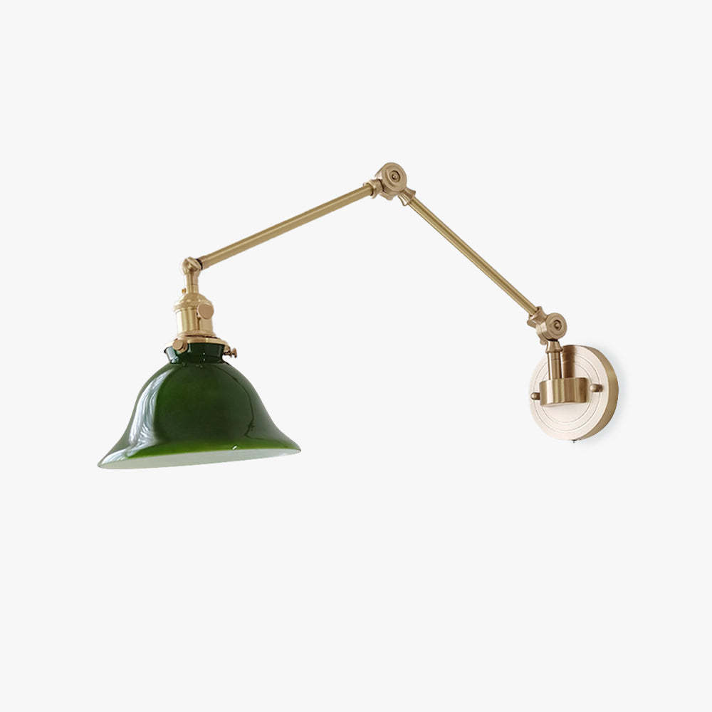 Brady Vintage Pieghevole Metallo Applique Camera da Letto