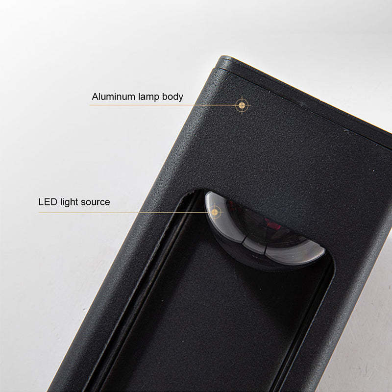 Orr Moderne LED Lampade da Esterno Geometrica Impermeabile Fisse/Sensore