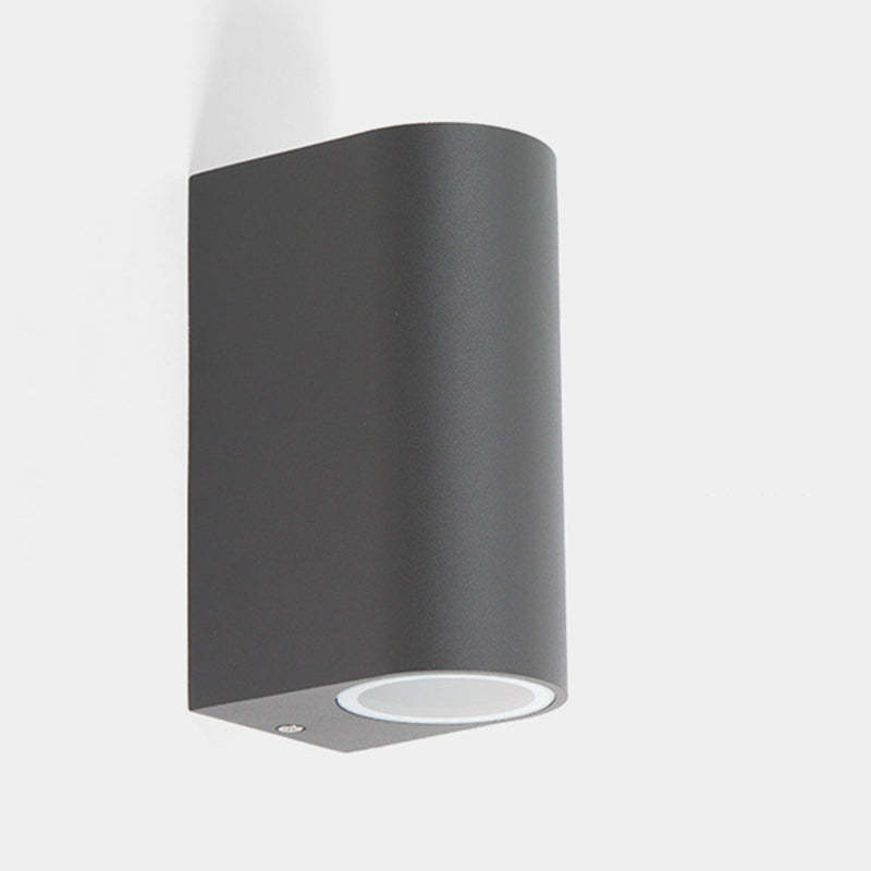 Orr Moderne LED Lampade da Esterno Metallo Nero Quadrato Minimalista