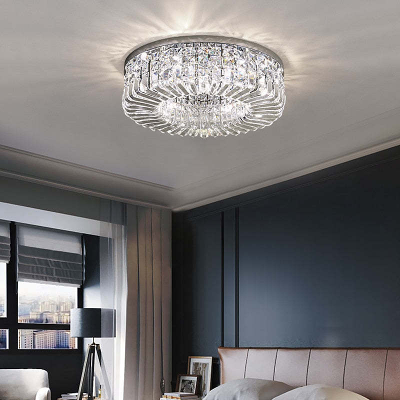 Marilyn Lusso Cristallo LED Metallo/Cristallo Plafoniera Candeliere Oro