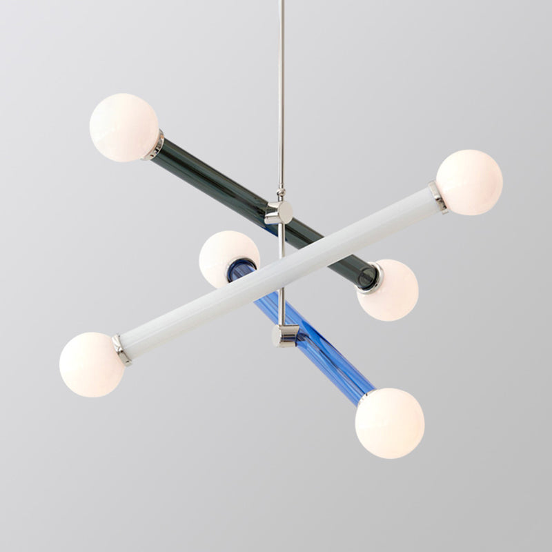 Avi Moderna Insolito LED Creativo Bambini Lampada a Sospensione Metallo Vetro Creativo Bambini Camera da Letto Regolabile