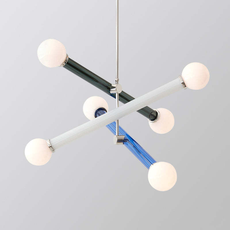 Avi Moderna Insolito LED Creativo Bambini Lampada a Sospensione Metallo Vetro Creativo Bambini Camera da Letto Regolabile