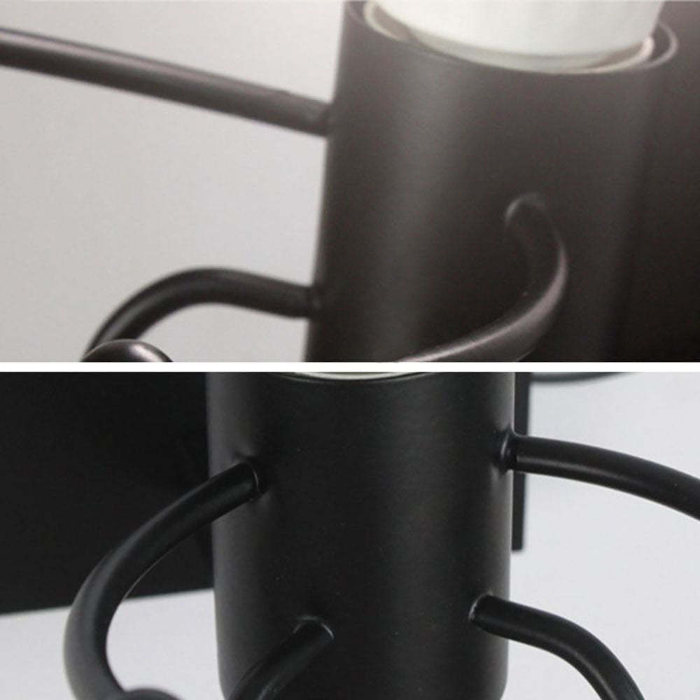 Luxo Moderno Decorativo LED Uomo Applique Metallo Bianco/Nero Camera da letto/Soggiorno/Bagno