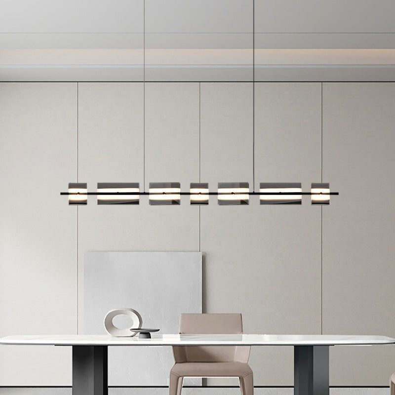 Evette Moderno Nordica Rame Vetro Lampade a Sospensione