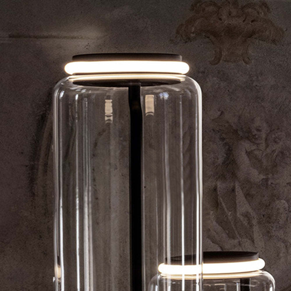 Hailie Minimalista LED Combinazione Lampade a Sospensione Metallo Vetro Nero Soggiorno/Camera da Letto