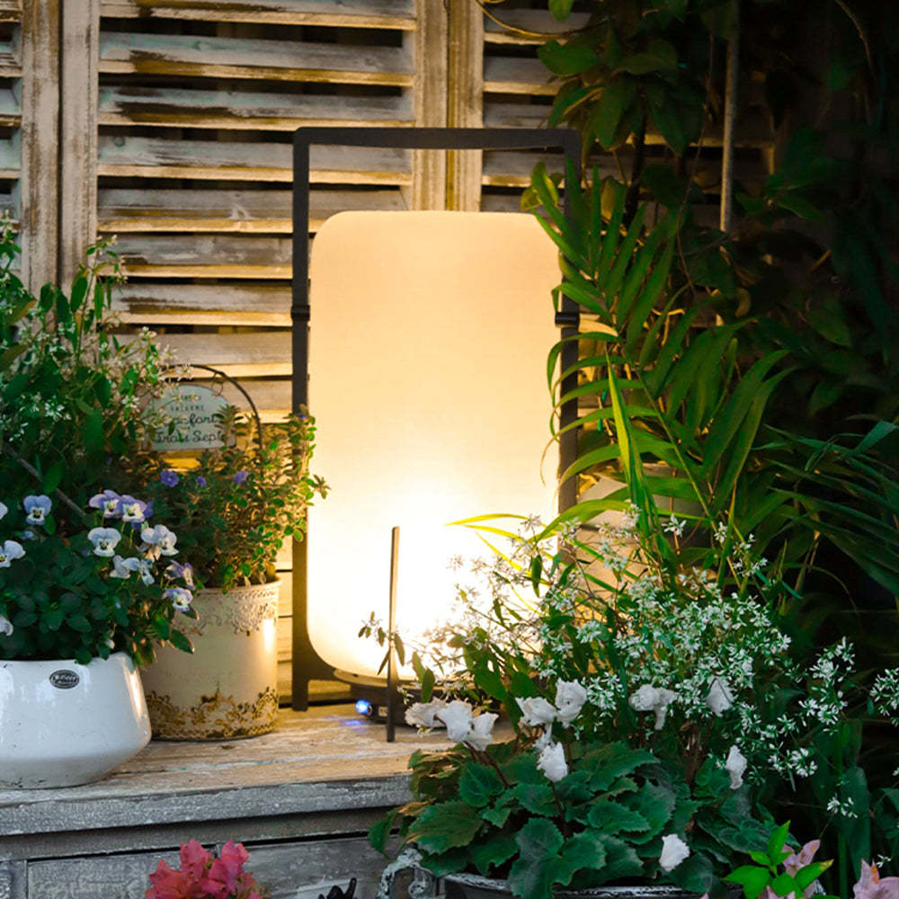 Pena Minimalista Solare Lampade da Esterno Metallo Acrilico Vetro