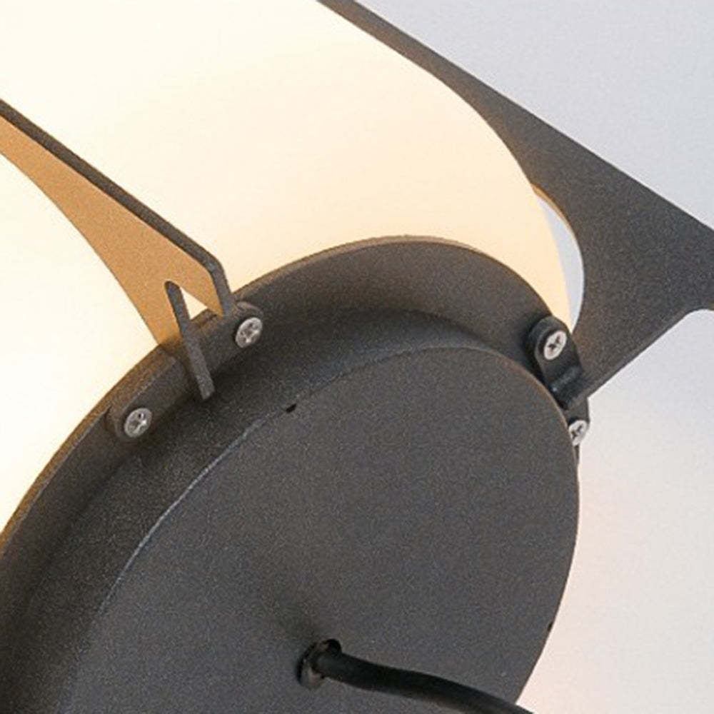 Pena Minimalista Solare Lampade da Esterno Metallo Acrilico Vetro