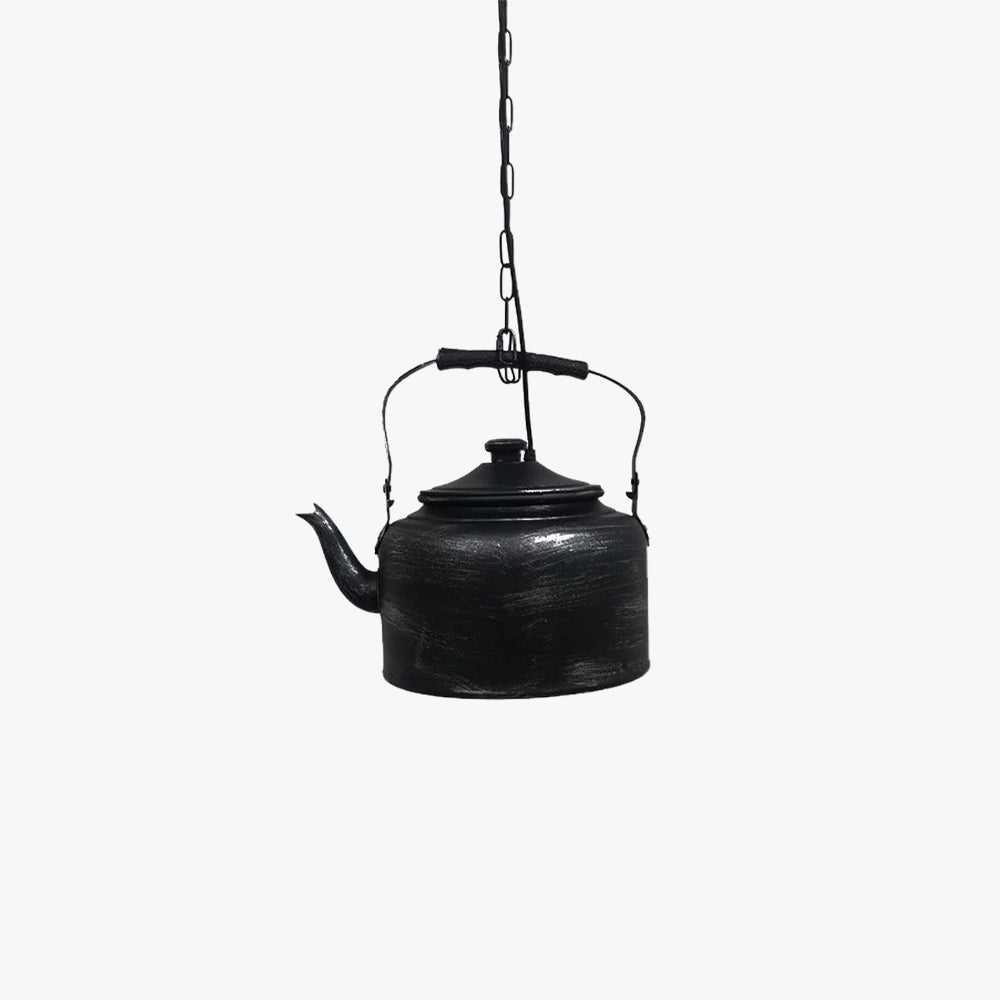 Alessio Teiera Vintage Rustica Metallo Lampade a Sospensione