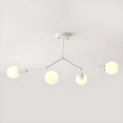 Valentina Industriale Metallo Vetro Lampadari  Camera da Letto Soggiorno