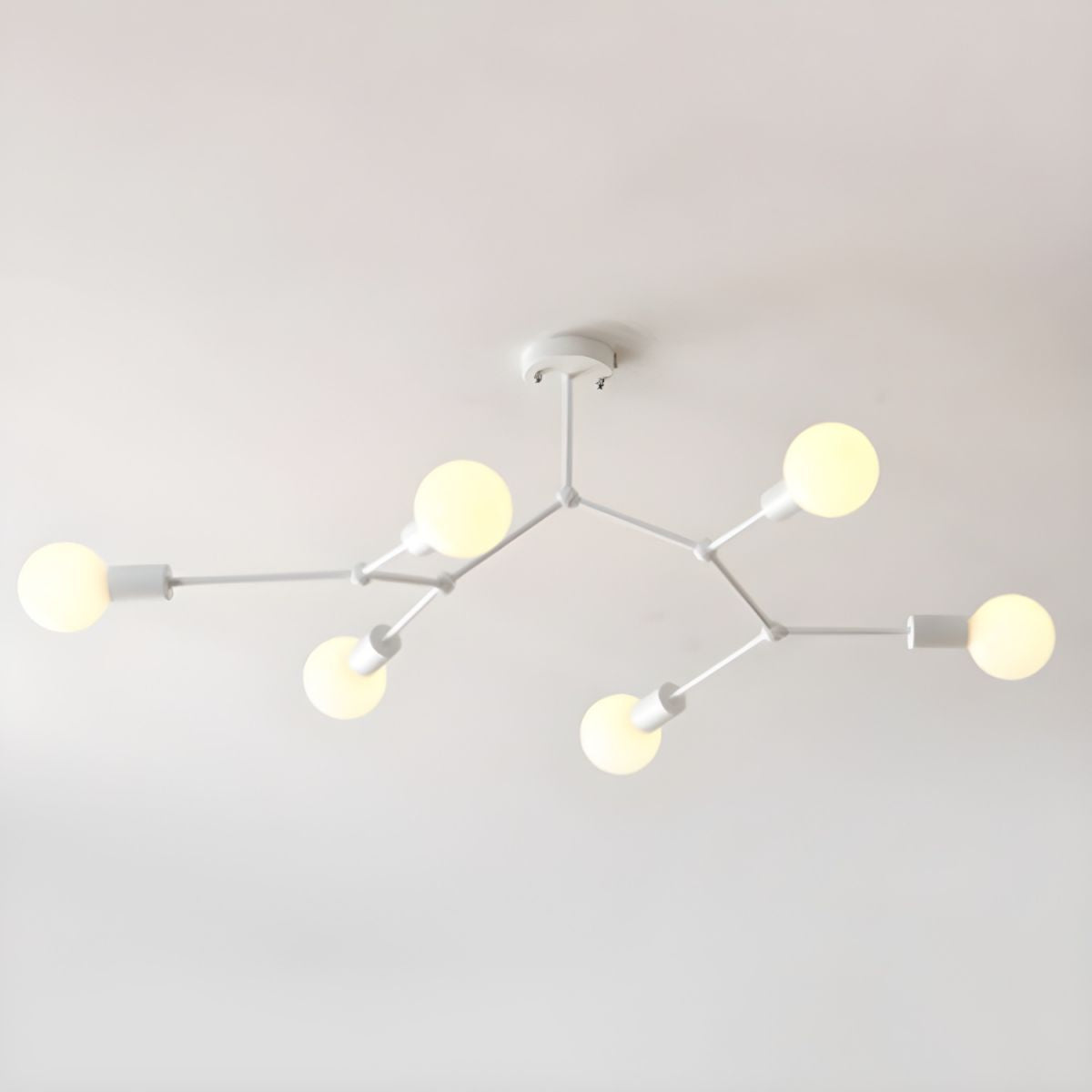Valentina Industriale Metallo Vetro Lampadari  Camera da Letto Soggiorno