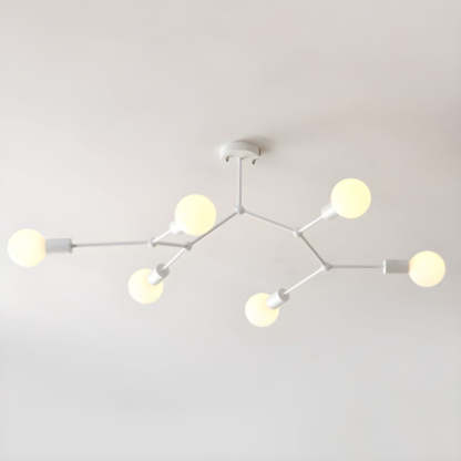 Valentina Industriale Metallo Vetro Lampadari  Camera da Letto Soggiorno