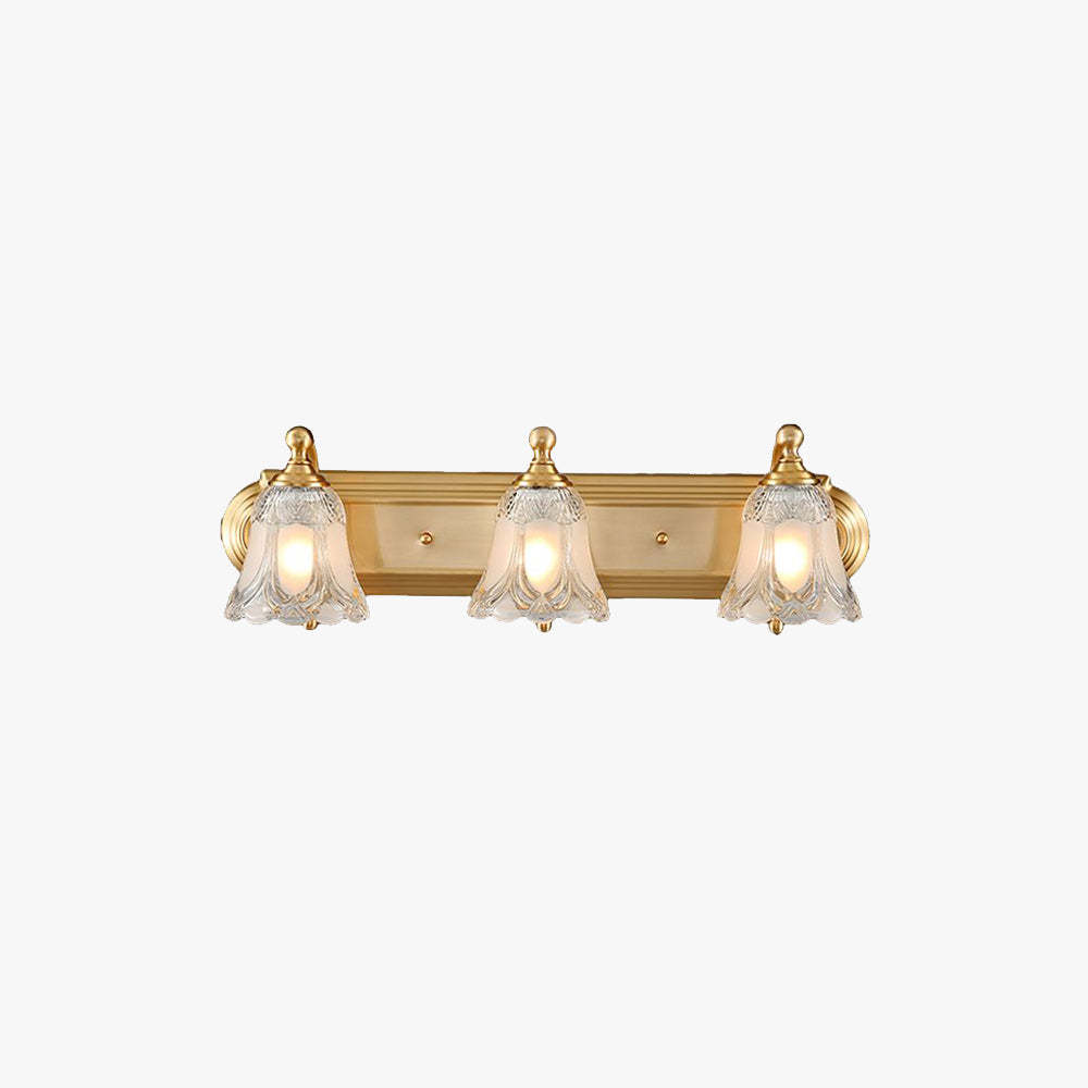 Félicie Fiore Oro Lampade da Specchi Metallo/Vetro LED
