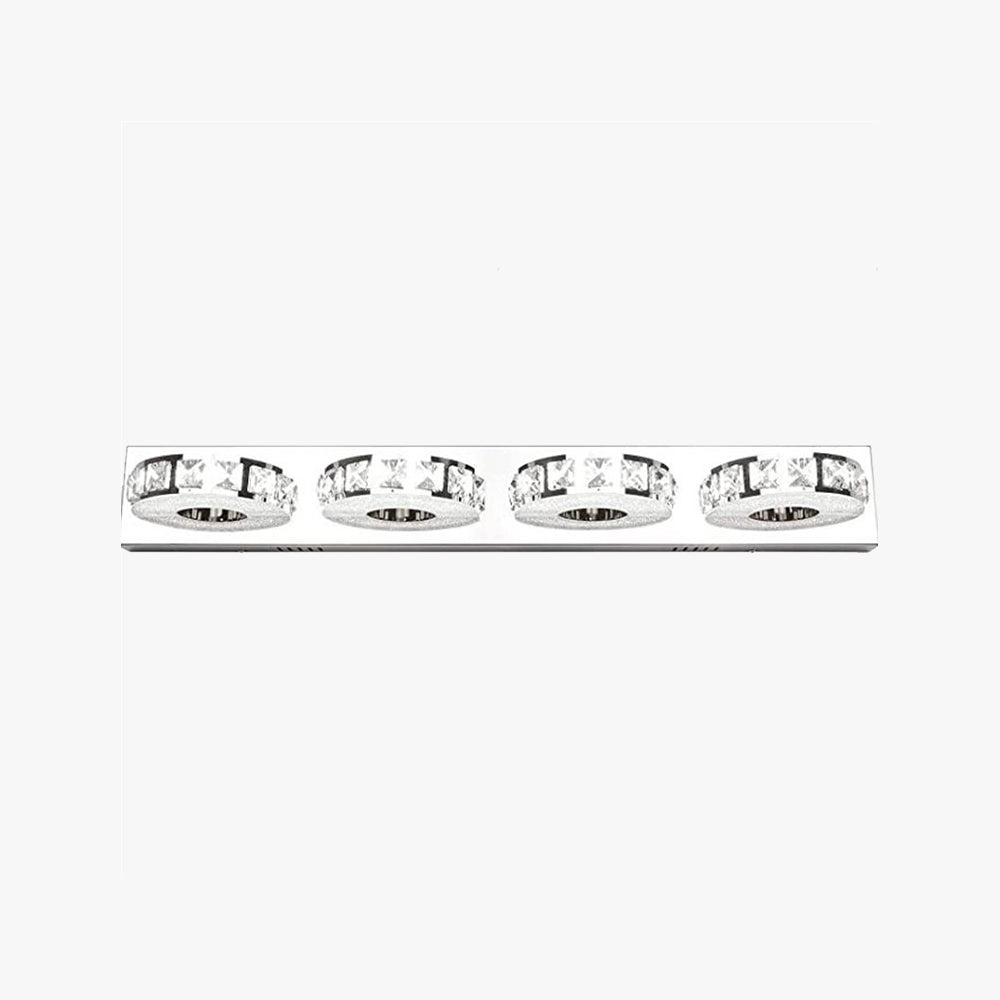 Kristy Applique Metallo/Cilindrico Argento Morderno