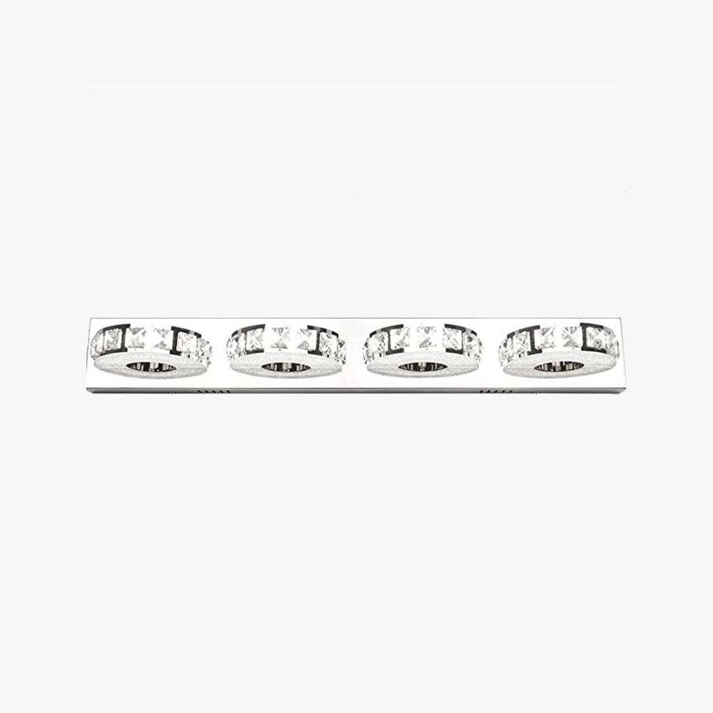 Kristy Applique Metallo/Cilindrico Argento Morderno
