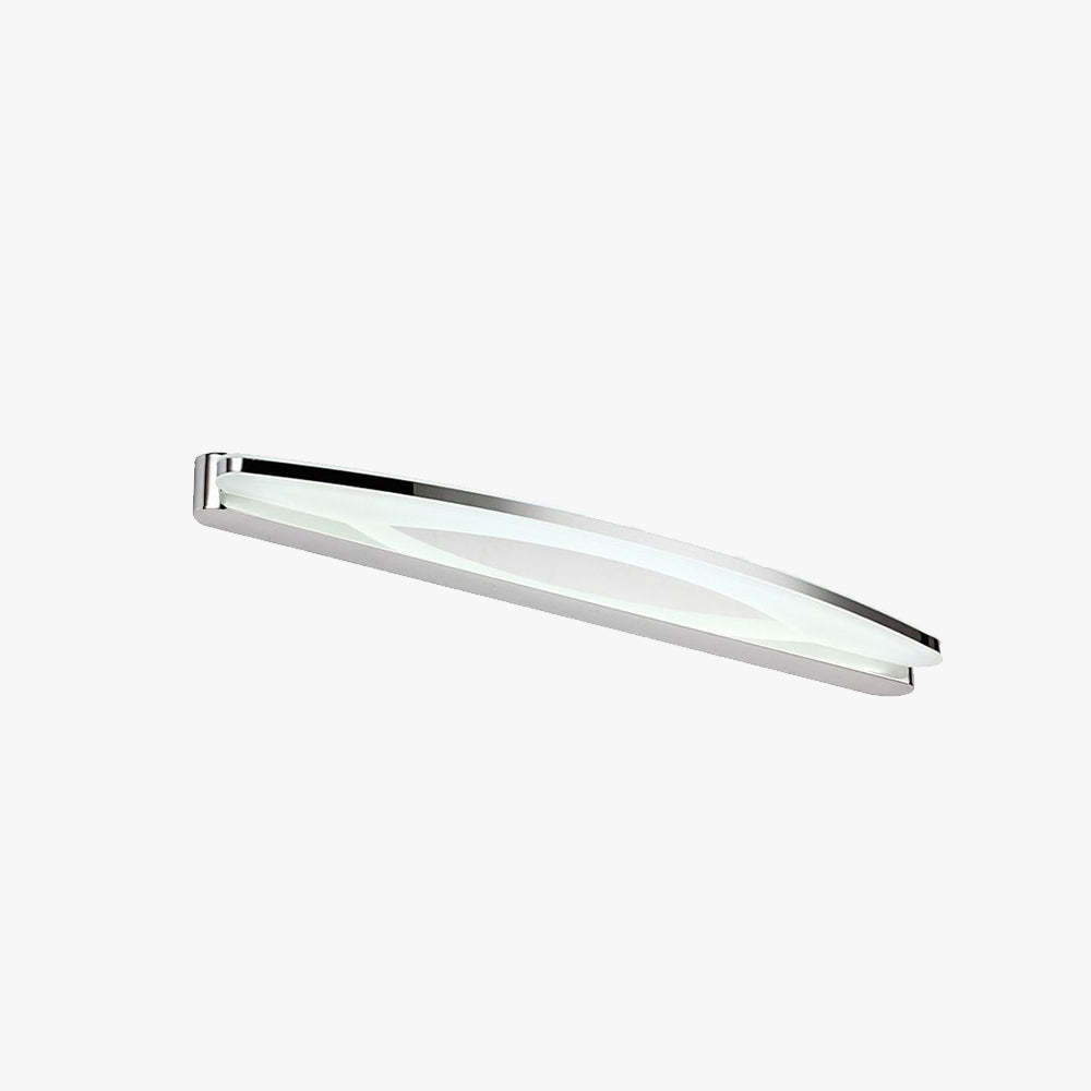 Leigh Applique Cromo Ovale Camera da Letto/Bagno Minimalista