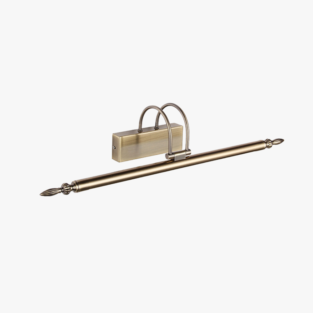 Leigh LED Applique Metallo Nero Lineare Moderno