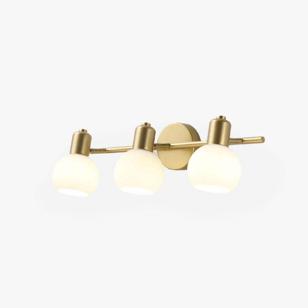 Valentina Oro Globo Lampade da Specchi Metallo/Vetro