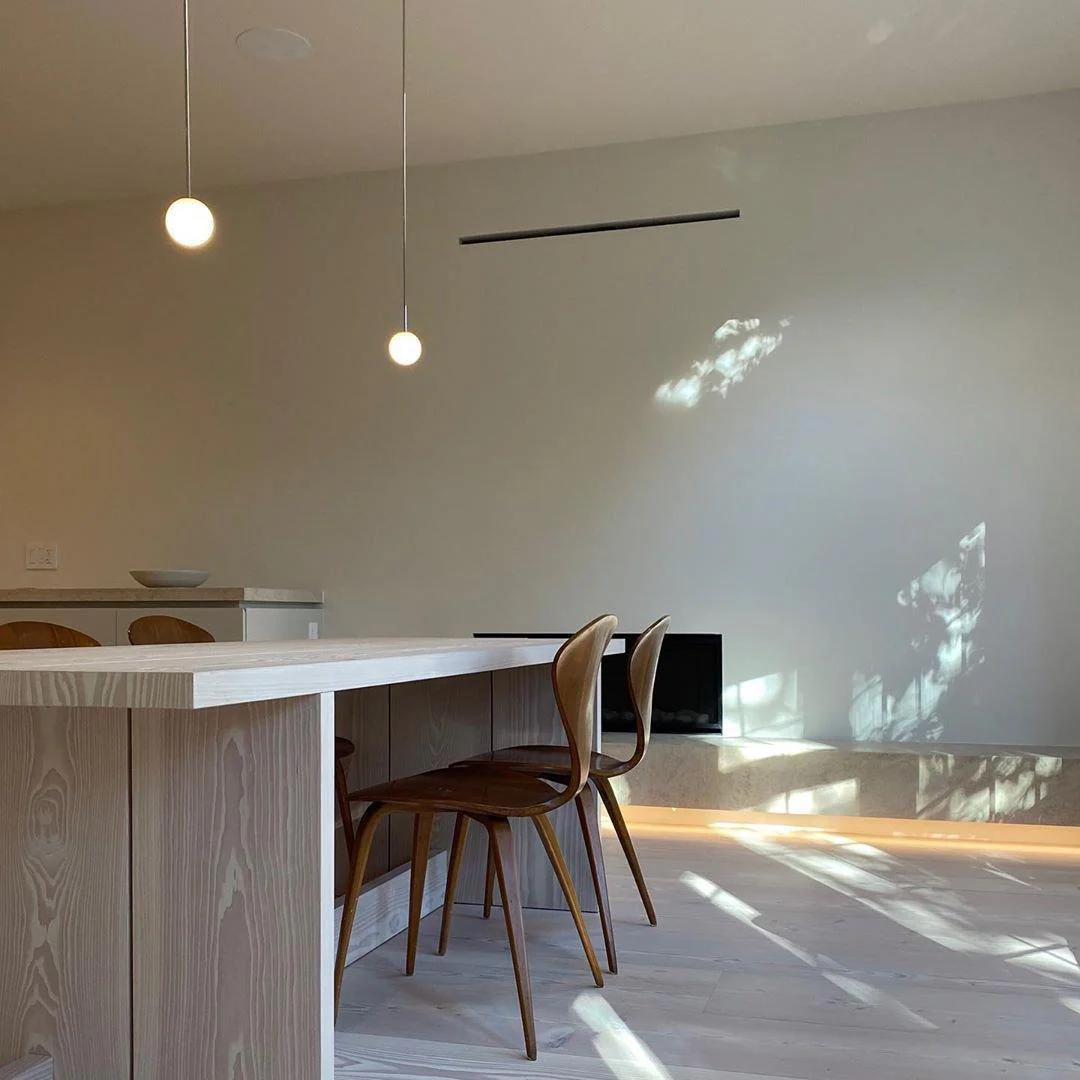 Hailie Modern Minimalism Glass Pendant Light Dining Room Bedroom