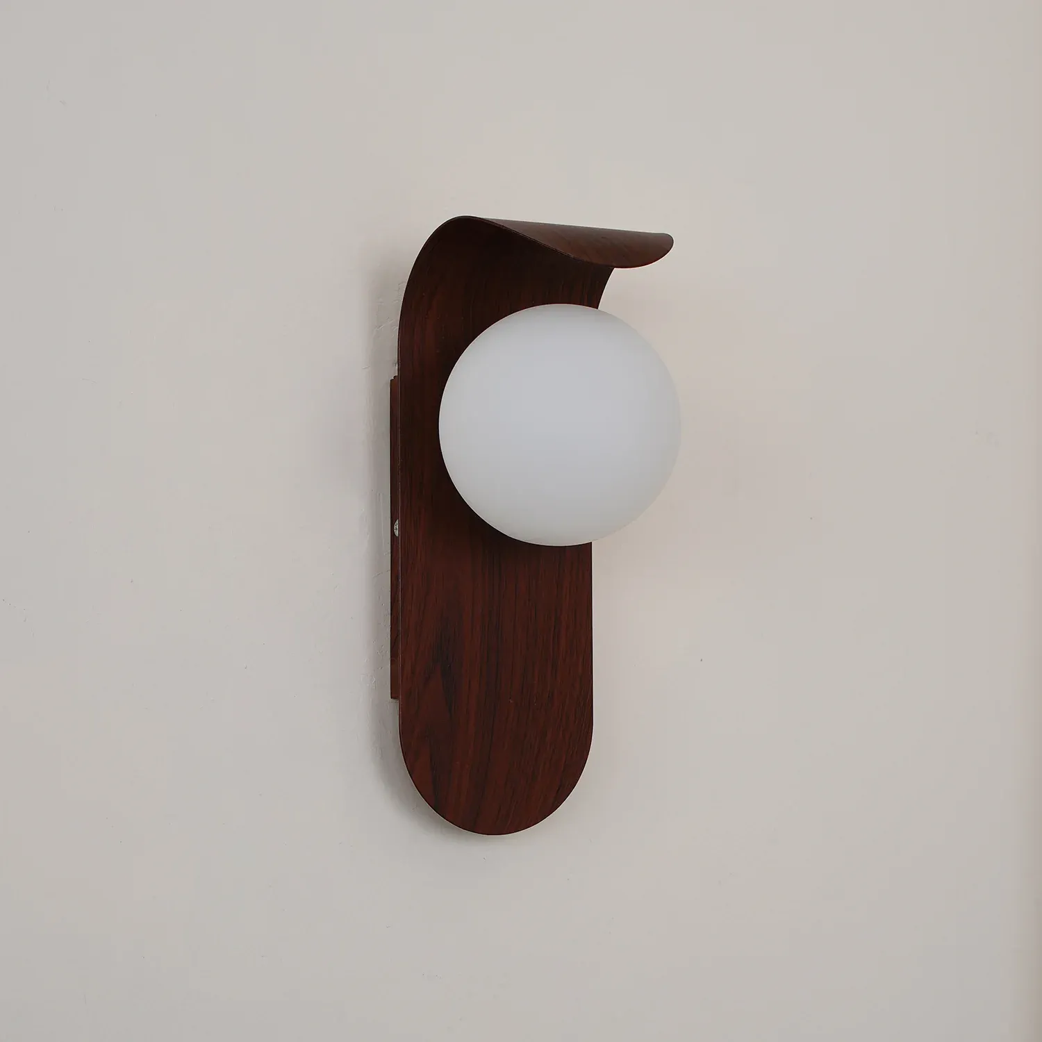 Muto Modern Walnut Ceiling Lamp Bedroom Dining Room
