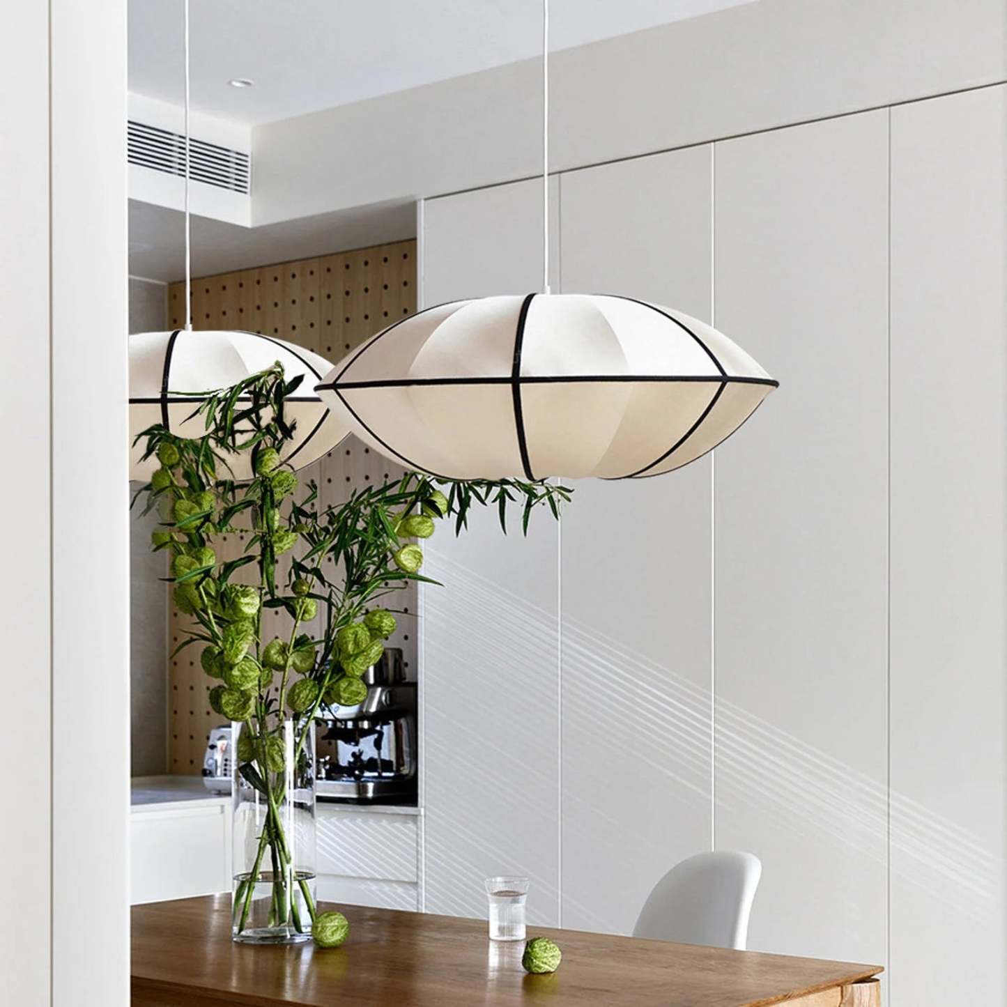 Ritta Classico Lanterna LED Lanpade a Sospensione Sala da Pranzo