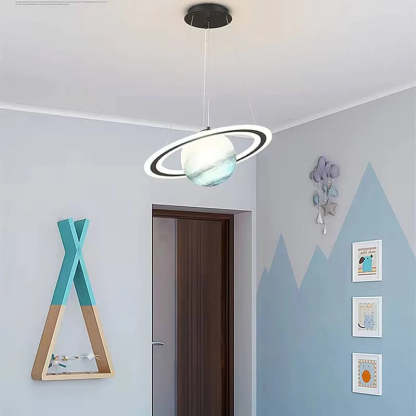 Fateh Moderno Metallo/Acrilico/Vetro Sospensione Blu/Arancia Soggiorno/Camera da letto