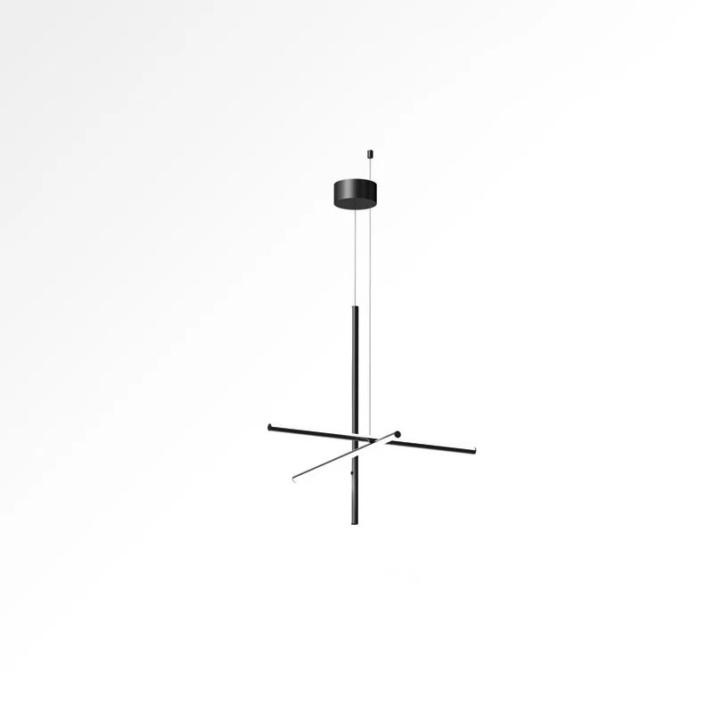 Valentina Minimalism Metal Gold Black Pendant Light Bedroom Living Room