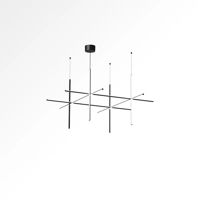 Valentina Minimalism Metal Gold Black Pendant Light Bedroom Living Room