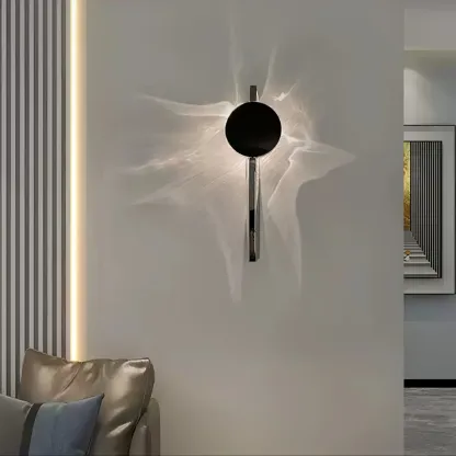 Edge Moderno Creativo Metallo Lamapada da Parete Camera da letto Corridoio Soggiorno