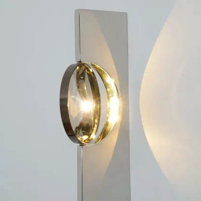 Edge Moderno Creativo Metallo Lamapada da Parete Camera da letto Corridoio Soggiorno