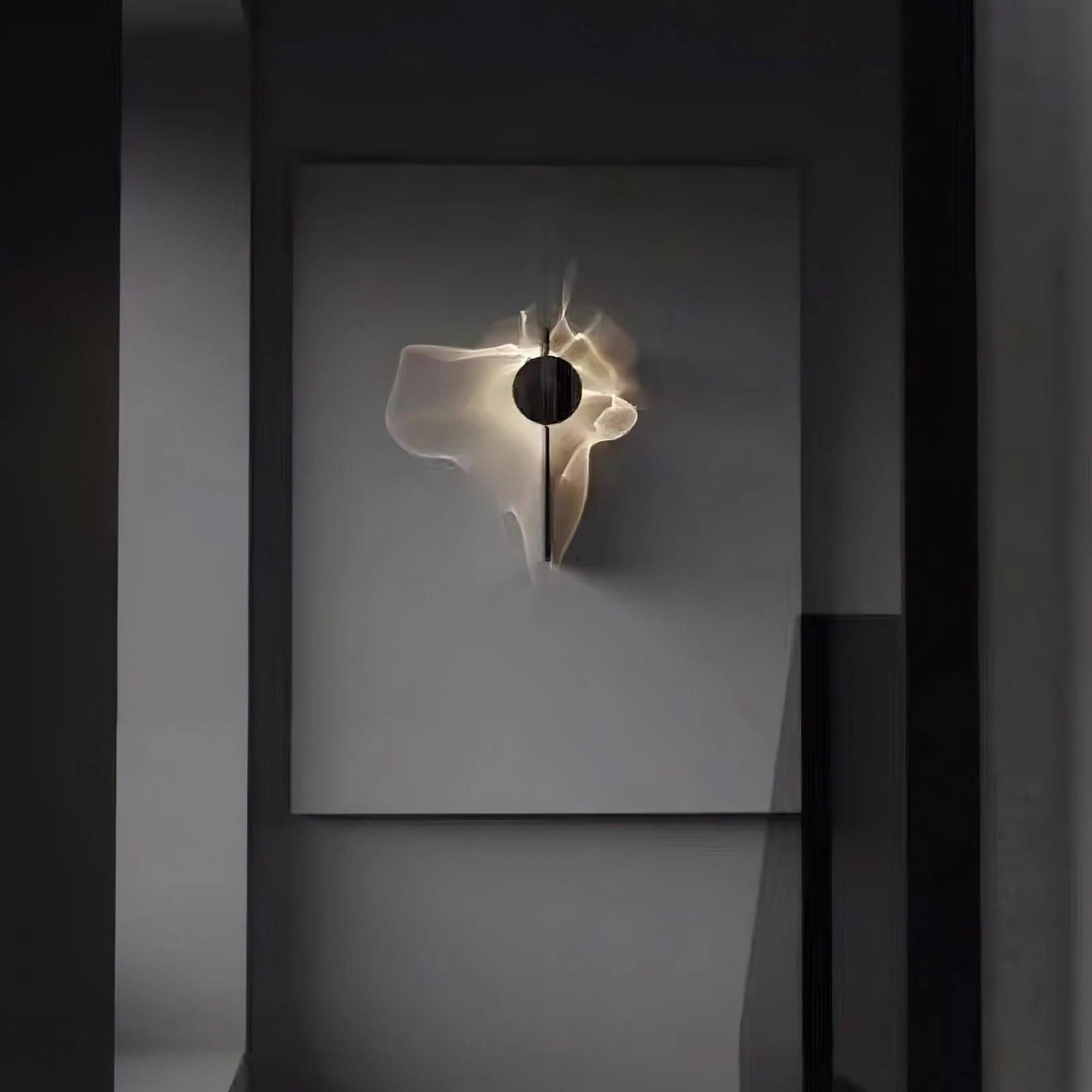 Edge Modern Creative Metal Wall Light Bedroom Hallway Living Room