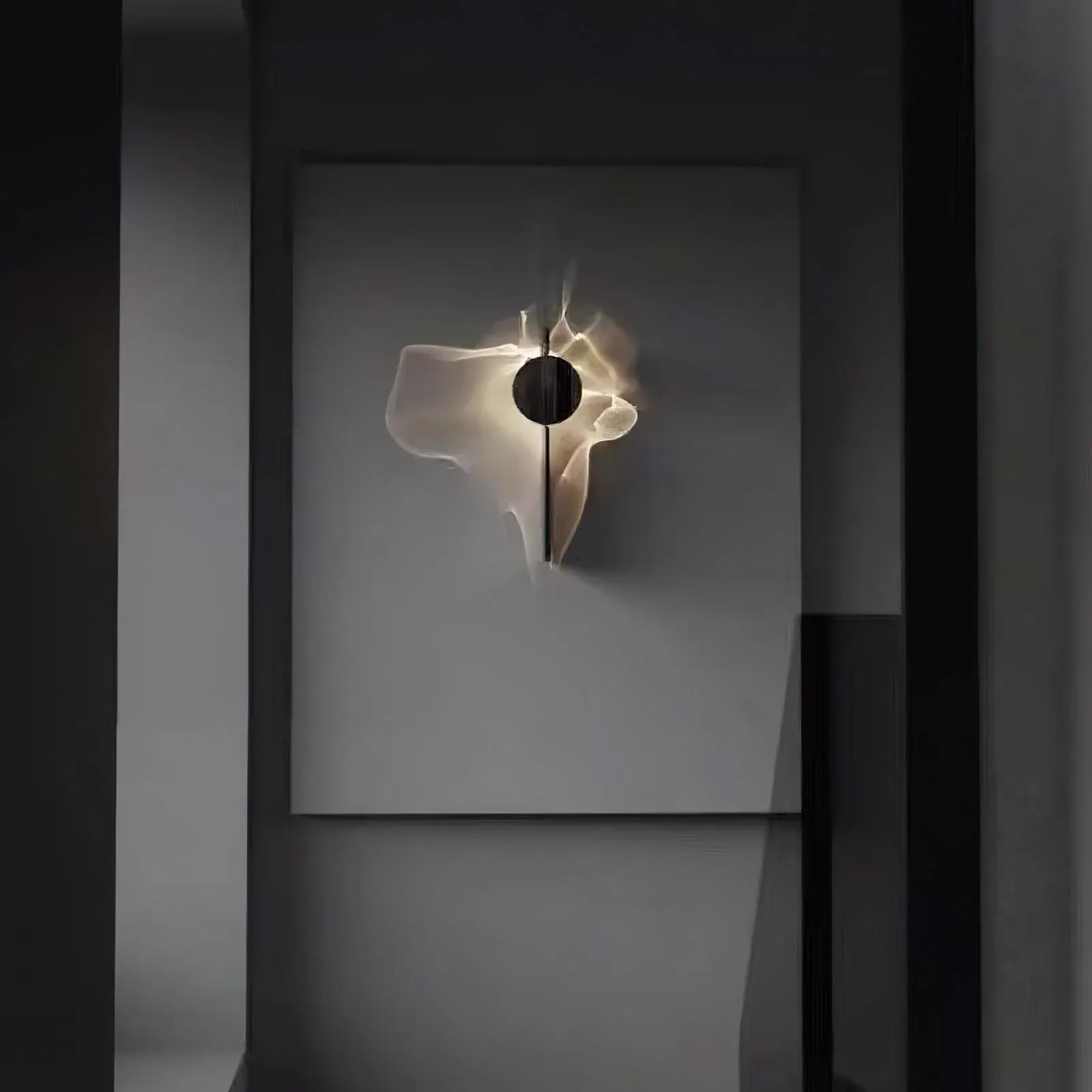 Edge Modern Creative Metal Wall Light Bedroom Hallway Living Room