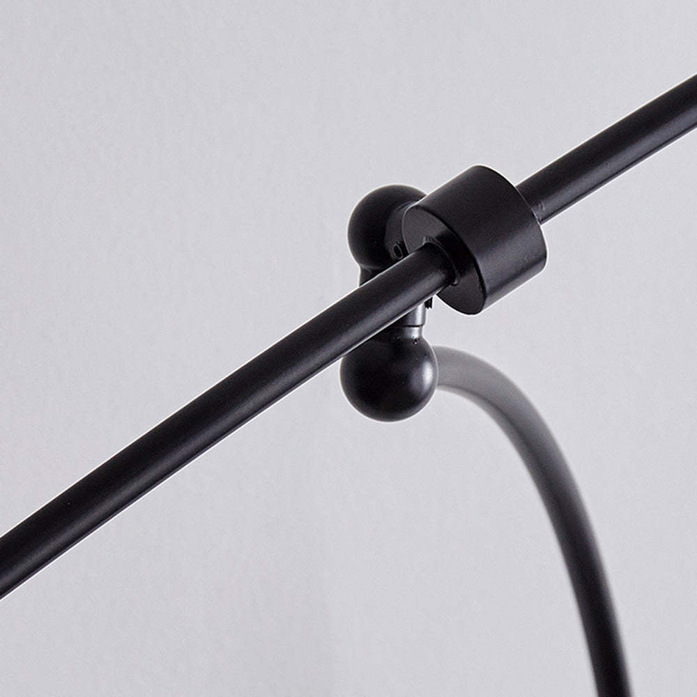 Carins Minimalista LED Lampada a Sospensione Metallo Nero/Oro Lotus Foglia Soggiorno/Camera da Letto