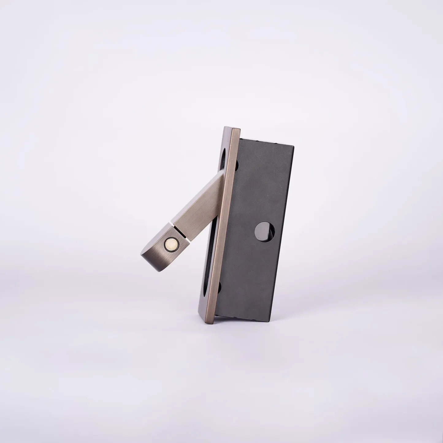 Edge Modern Minimalism Square Metal Wall Light Bedroom Hallway