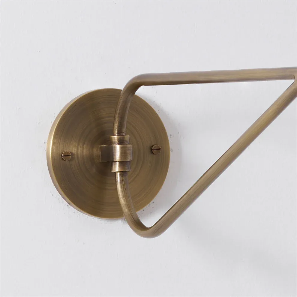 Alessio Vintage Classical Metal Fabric Wall Light Hallway Bedroom